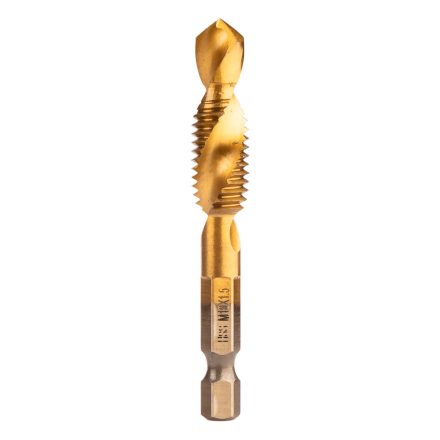 Neo gépi menetfúró, 2az1ben előfúró éllel, HSS-Titán, M10X1,5mm, hatszög szárral