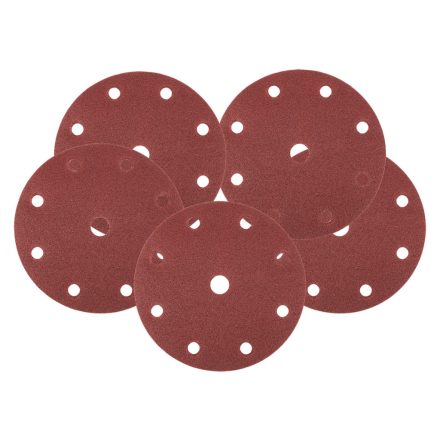 Neo csiszolókorong tépőzáras 150mm, P60, 9 lyukkal, 5db, 04-721-hez