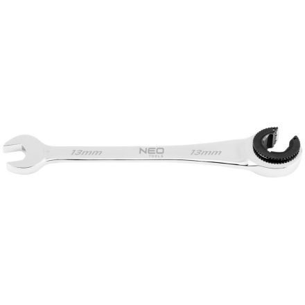Neo racsnis csillag-villáskulcs, félig nyitott, 13mm