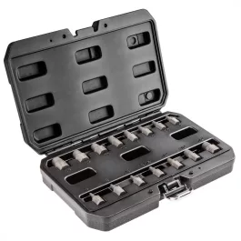   Neo törtcsavar-kihajtó készlet, 1/2", 3-14mm (M6-M24)  (15db/készlet)