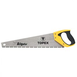   Topex kézifűrész 450mm, 3-as élezés, 7tpi, aligator"