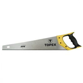   Topex kézifűrész 450mm, 11tpi,"shark" 3 élű élezés
