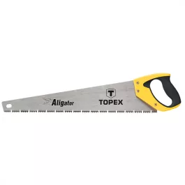   Topex kézifűrész 500mm, 3-as élezés, 7Tpi, aligator"