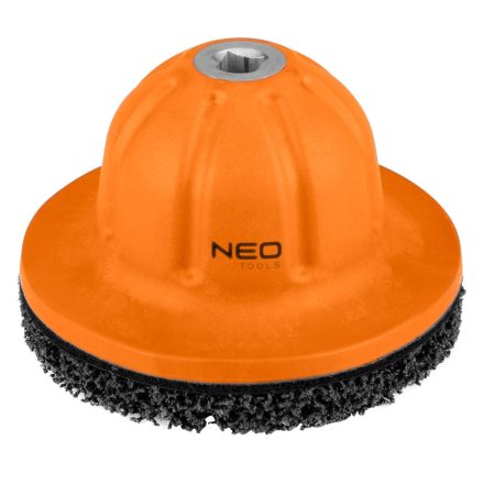 Neo kerékagy tisztító dörzstárcsa, 150mm, 1/2" négyszög csatlakozó