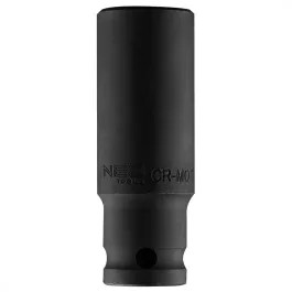 Neo hosszú gépi dugókulcs 1/2", 19mm, cr-mo