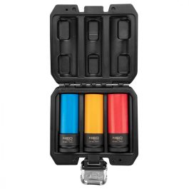   Neo dugókulcskészlet alufelnihez, vékonyfalú, 1/2" (17mm, 19mm, 21mm), cr-mo (3db/készlet)