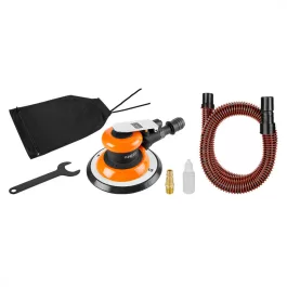   Neo pneumatikus excentercsiszoló 150mm, vákumos porelszívással