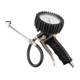   Neo pneumatikus kerékfúvó pisztoly, nyomásmérővel 80mm, duppla szelepes, teherautó