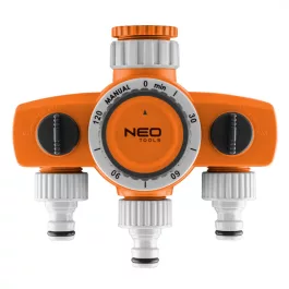 Neo mechanikus öntözőidőzítő óra, 3 utas, max.120perc