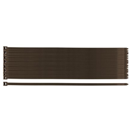 Neo kerti kötegelő, gyorskötöző 7,6x380mm, barna (50db/csomag)