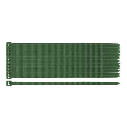 Neo kerti kötegelő, gyorskötöző 4,8x160mm, zöld (50db/csomag)