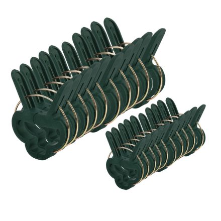 Verto palántarögzítő klipsz készlet, (10kicsi, 10nagy) (20db/készlet)