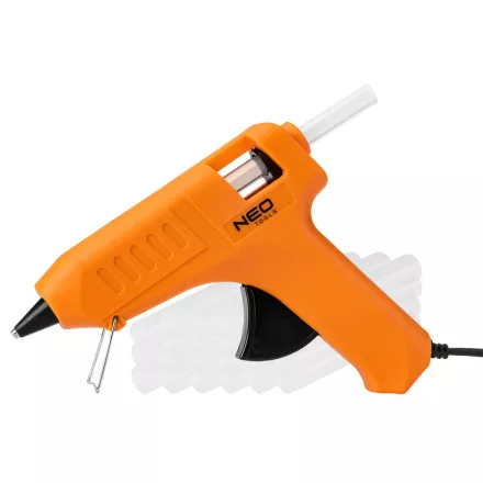 Neo ragasztópisztoly 11mm, 40W + 24 ragasztórúd