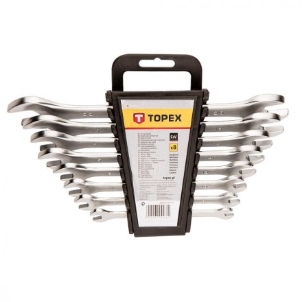 Topex villáskulcs készlet 6-22mm (8db/készlet)