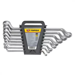 Topex csillagkulcs készlet 6-22mm CRV (6db/készlet)