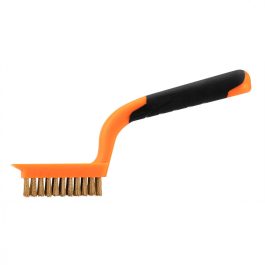 Neo drótkefe, sárgaréz, 5x11 sor