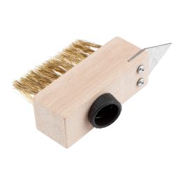 Neo drótkefe térkőtisztításhoz, fugakaparó pengével