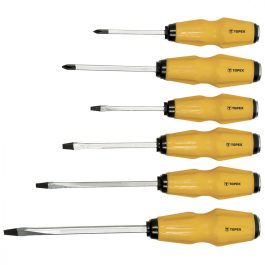 Topex csavarhúzó készlet, üthető (6db/készlet)