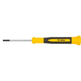 Topex műszerész, precíziós csavarhúzó, lapos, 3.0x49