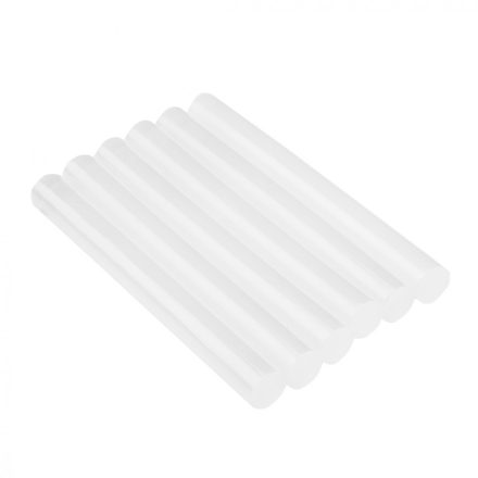 Top Tools ragasztópatron, 11x100mm 60g, átlátszó fehér (6db/csomag)