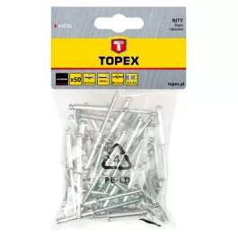 Topex popszegecs 3.2x8 (50db/csomag)