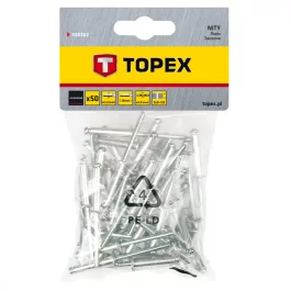 Topex popszegecs 3.2x10 (50db/csomag)