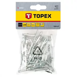 Topex popszegecs 4.8x18 (50db/csomag)
