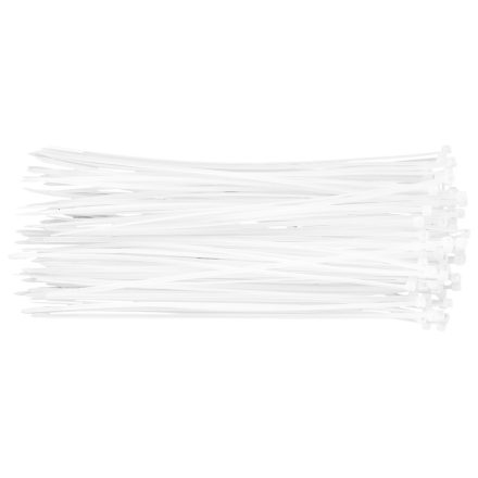 Topex kábelkötegelő 2,5mmx200mm, fehér (100db/csomag)