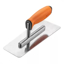   Neo acél simító, velencei, trapéz forma íves sarokkal, 2k markolattal, 240x97x80mm