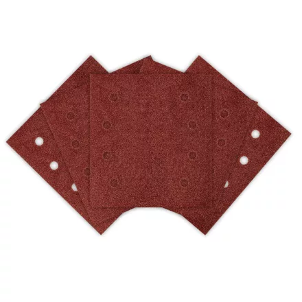 Neo csiszolópapír, tépőzáras, 113x113mm, P80, 8 lyukas, 04-623-hoz, (5db/csomag)