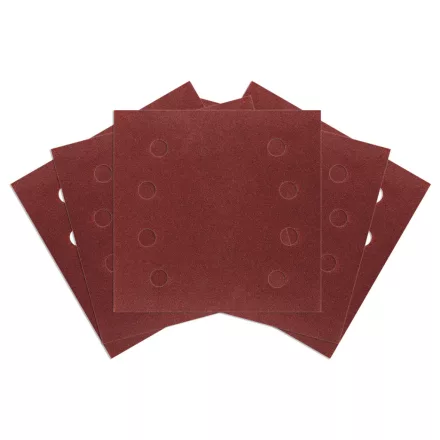 Neo csiszolópapír tépőzáras 113x113mm, P120, 8 lyukas, 04-623-hoz, (5db/csomag)