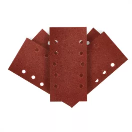   Graphite csiszolópapír tépőzáras 115 x 230 mm, K80 lyukas, (5db/csomag)