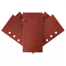   Graphite csiszolópapír tépőzáras 115 x 230 mm, K120 lyukas, (5db/csomag)