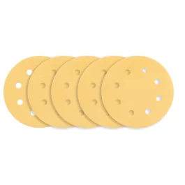   Graphite csiszolópapír tépőzáras 180mm, K180, 8 lyukkal, csiszológéphez 59G263 (5db/csomag)