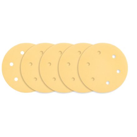 Graphite csiszolópapír tépőzáras 225mm, K180, 6 lyukakkal az 59G264, 59G265 csiszológéphez (5db/csomag)