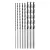 Graphite fafúró készlet 4-12mmx300mm, (7db/csomag)