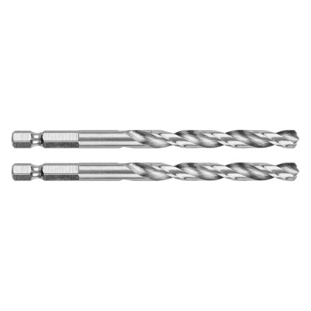 Graphite csigafúró, 1/4" hatszög szárral, HSS DIN338, 7mm (2db/csomag)