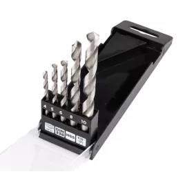 Graphite csigafúró készlet, HSS, 4-10mm (5db/készlet)