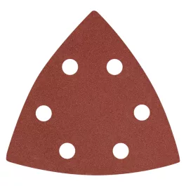   Neo csiszolópapír tépőzáras delta 93x93mm, K240, lyukas, (5db/csomag)