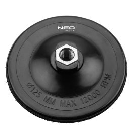 Neo rugalmas csiszolótányér tépőzáras 125mm, M14 