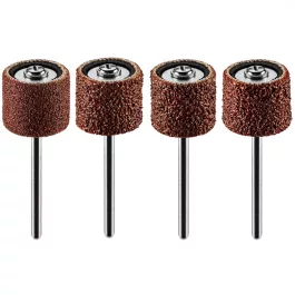   Graphite csiszolóhüvely 12.7 mm, K60, K80, K120, K240, készlet 100 db + szár 3.2 mm, 2 db