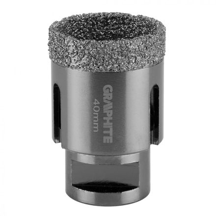 Graphite körkivágó, gyémántos 40mm x m14