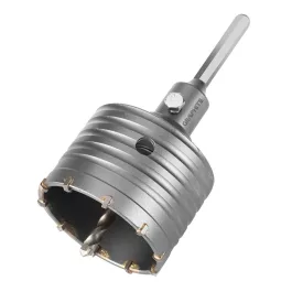   Graphite koronafúró, körkivágó, 80 mm, hatszög szárral, központfúróval