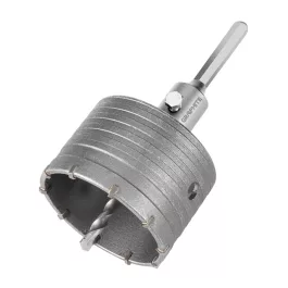   Graphite koronafúró, körkivágó, 85 mm, hatszög szárral, központfúróval