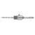 Graphite koronafúró, körkivágó adapter, SDS Plusz szárral, központfúróval, M22, 110mm