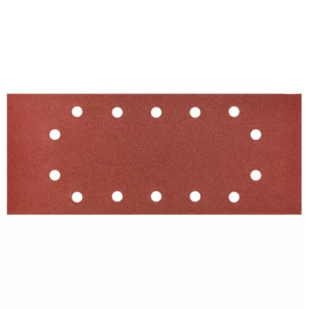 Graphite csiszolópapír tépőzáras 115x280mm, K240, lyukas (5db/csomag)