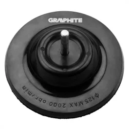 Graphite rugalmas csiszolótányér 125mm, elforgatható