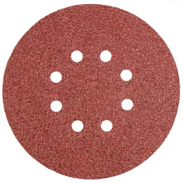   Graphite csiszolópapír, tépőzáras 150mm, K40, 8 lyukkal (5db/csomag)