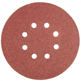   Graphite csiszolópapír, tépőzáras 150mm, K80, 8 lyukkal (5db/csomag)