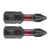 Neo torziós ütvecsavarozó bit PH1x25mm (2db/csomag)